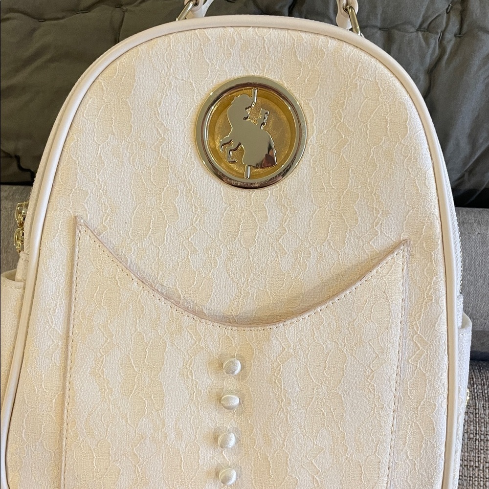 Disney Loungefly Beauty And The Beast Backpack - image 2
